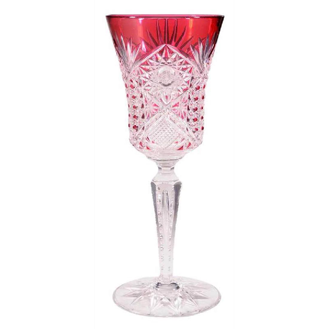 Brilliant Period Cut Glass Chalice (1 of 5)