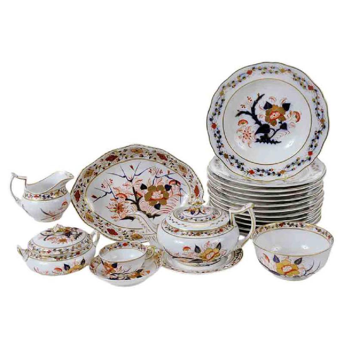 34 Pieces of Derby Imari Pattern (1 of 9)