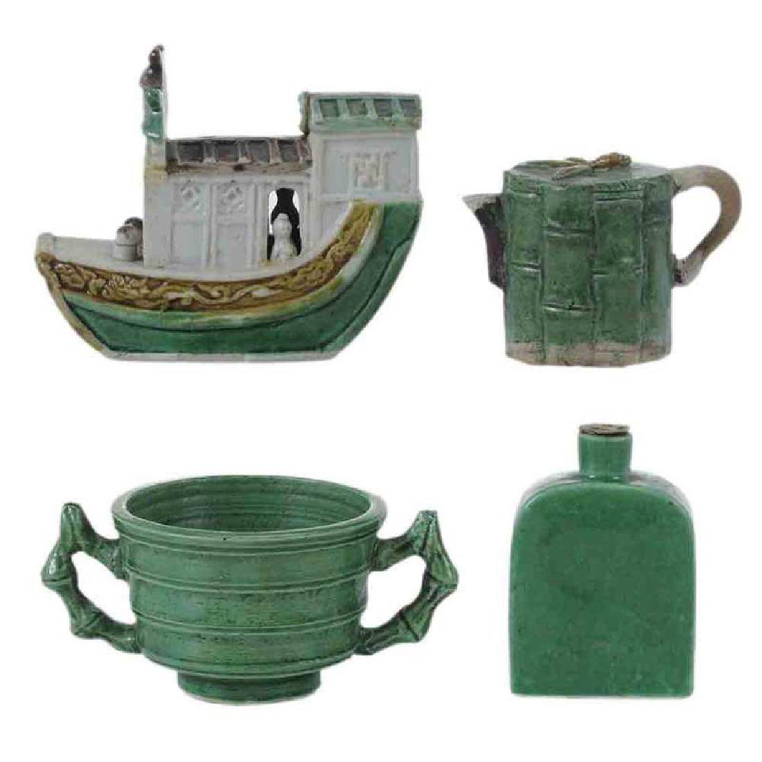 Four Chinese Export Miniature Objects (1 of 7)