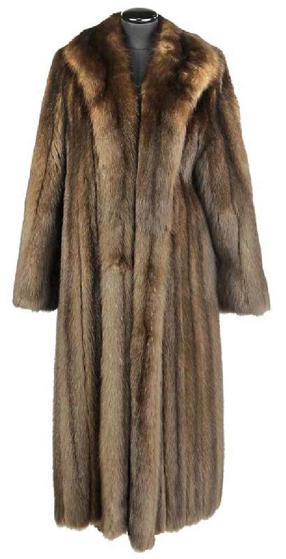 Natural Russian Sable Coat