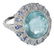 18kt. Aquamarine & Diamond Ring - 2