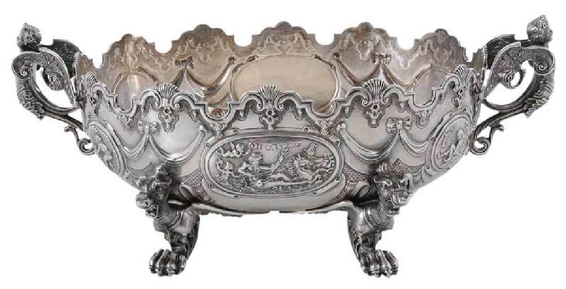 Large English Silver Monteith/Centerbowl (1 of 16)