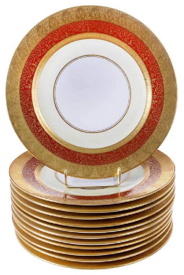 12 Rosenthal Porcelain Service Plates (1 of 4)