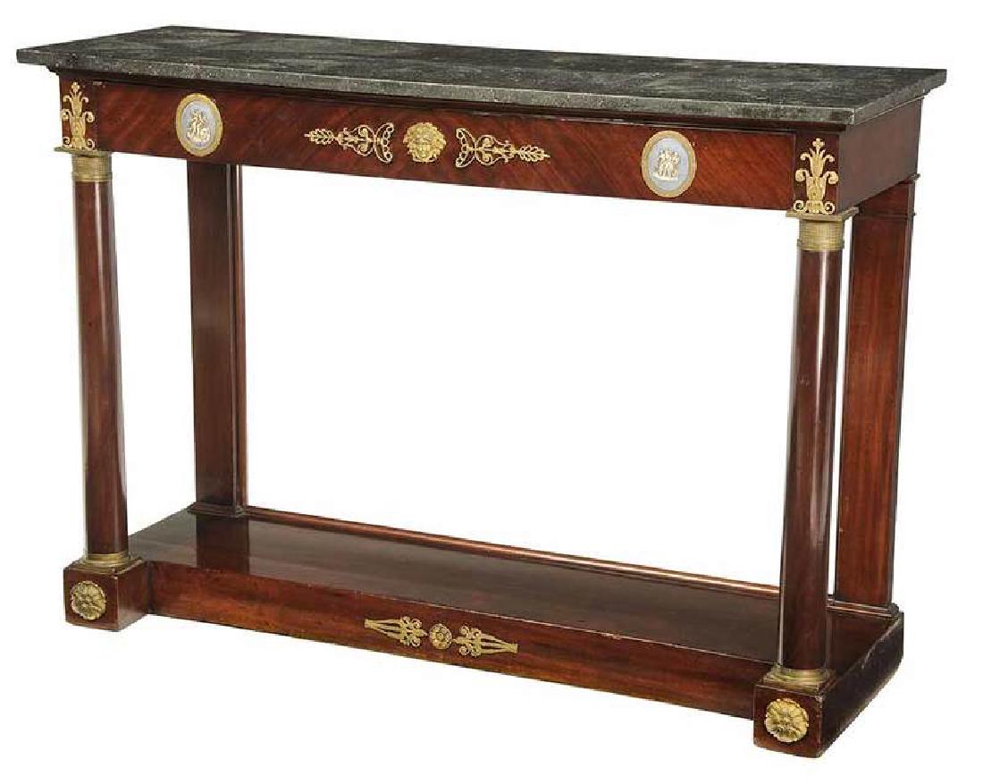 Empire Bronze Mounted Marble Top Console (1 of 7)