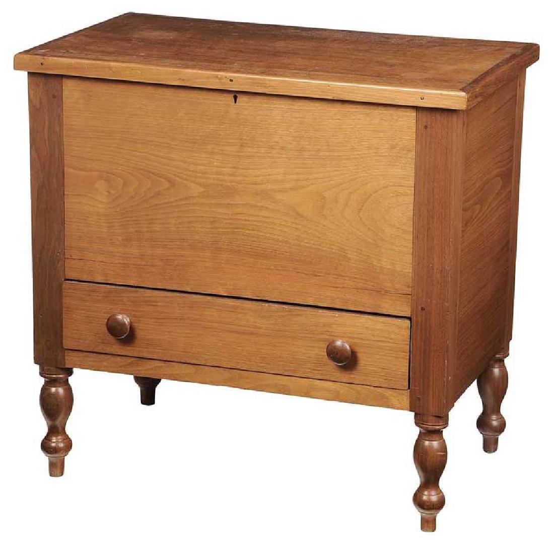 Southern Federal Walnut Sugar Chest with Drawer (1 of 8)