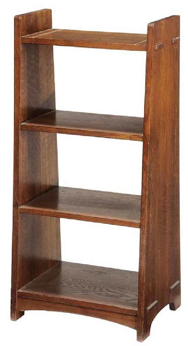 Stickley Arts and Crafts Oak Bookshelf (1 of 6)