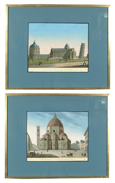 Two European 19th century prints,