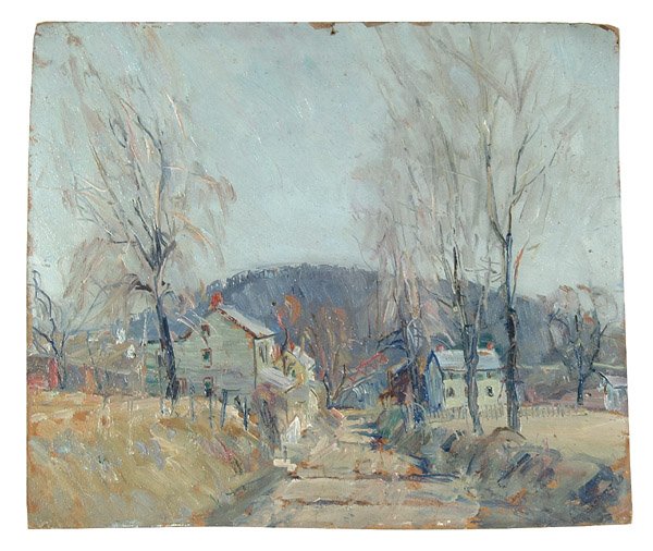 American school landscape,