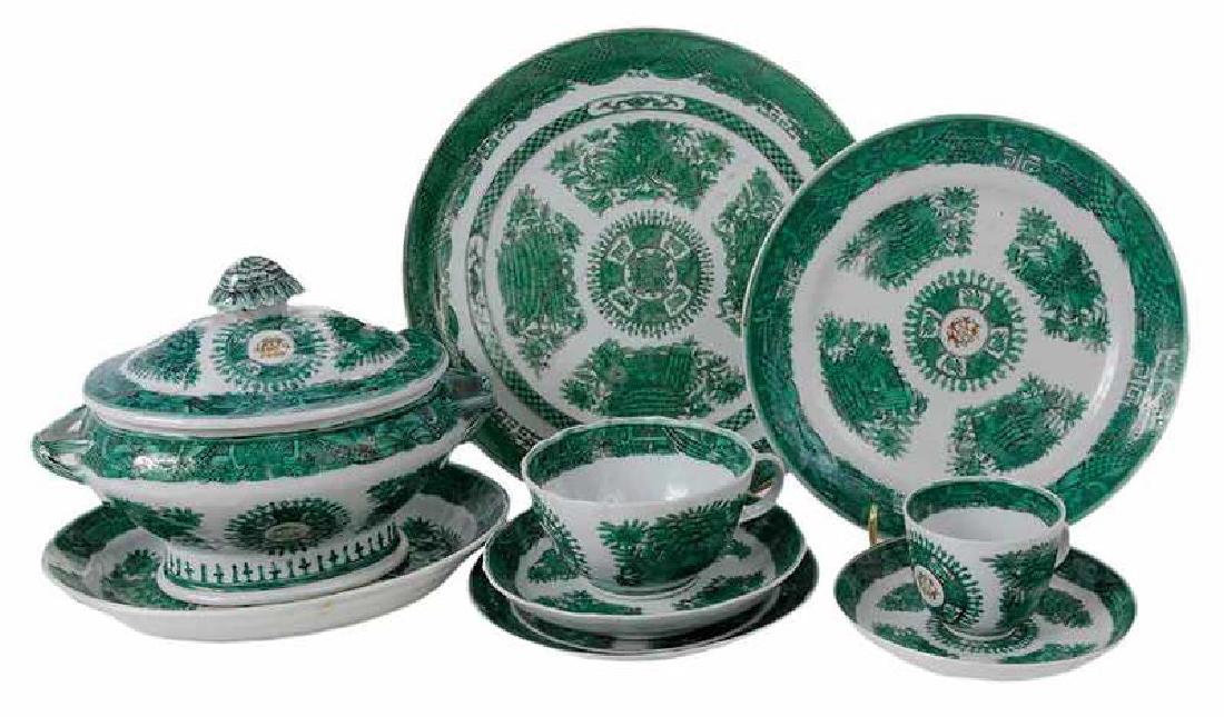 91 Pieces of Green Fitzhugh Export China (1 of 8)