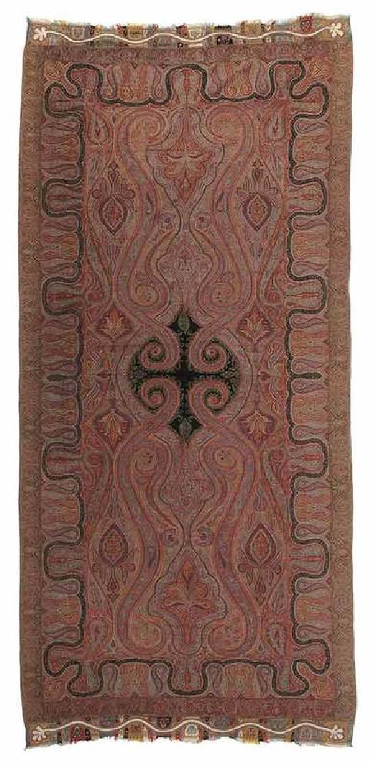 Fine Paisley Wool Shawl (1 of 7)
