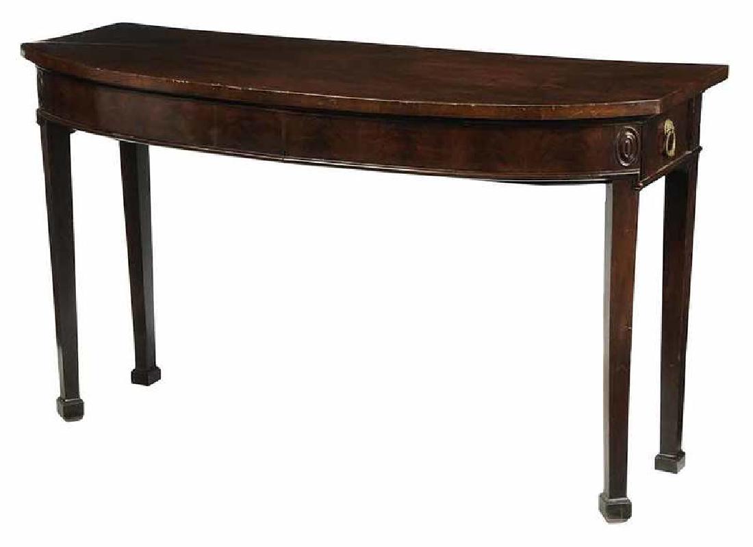 Regency Figured Mahogany Server (1 of 6)