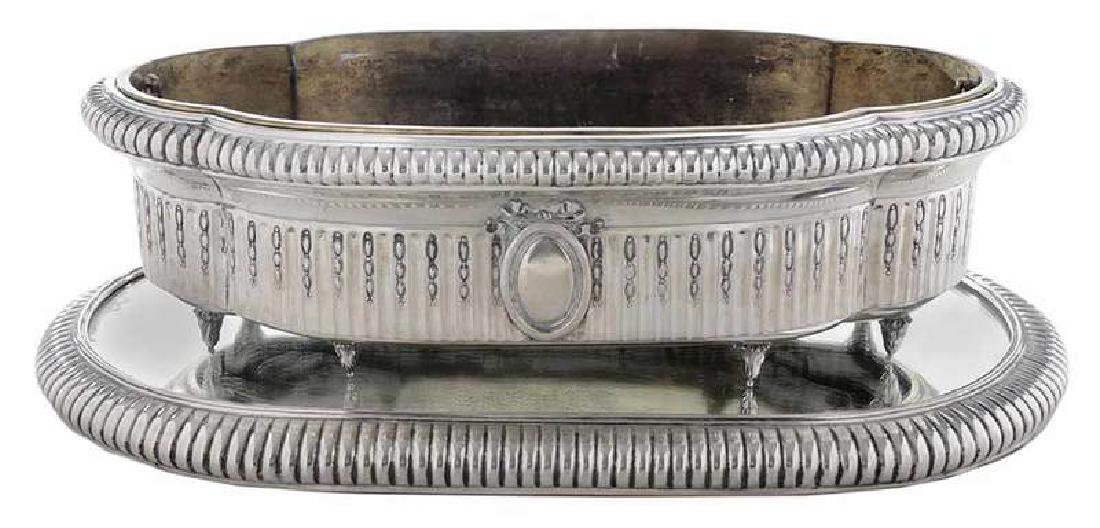 German Silver Center Bowl with Plateau (1 of 10)