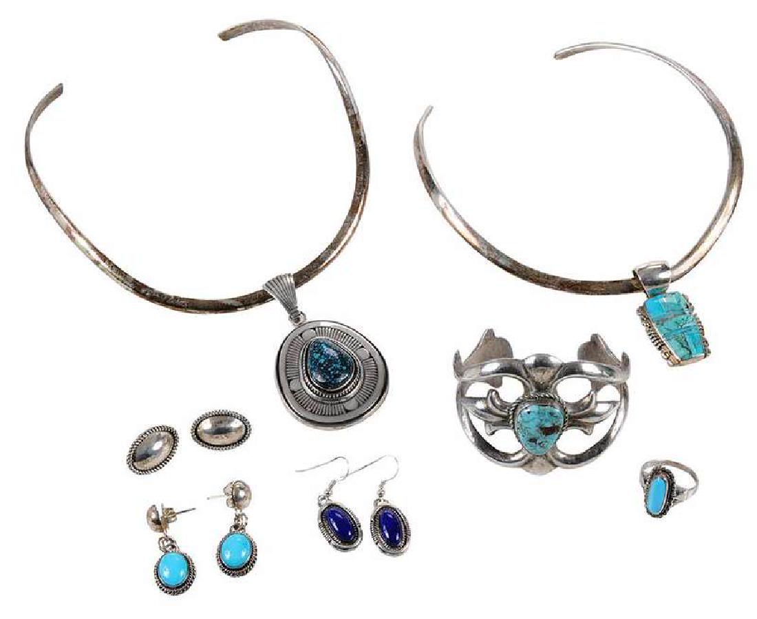 7 Pieces Southwestern Jewelry (1 of 12)