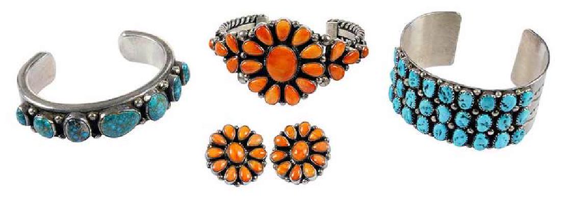 Four Pieces Southwestern Jewelry (1 of 12)