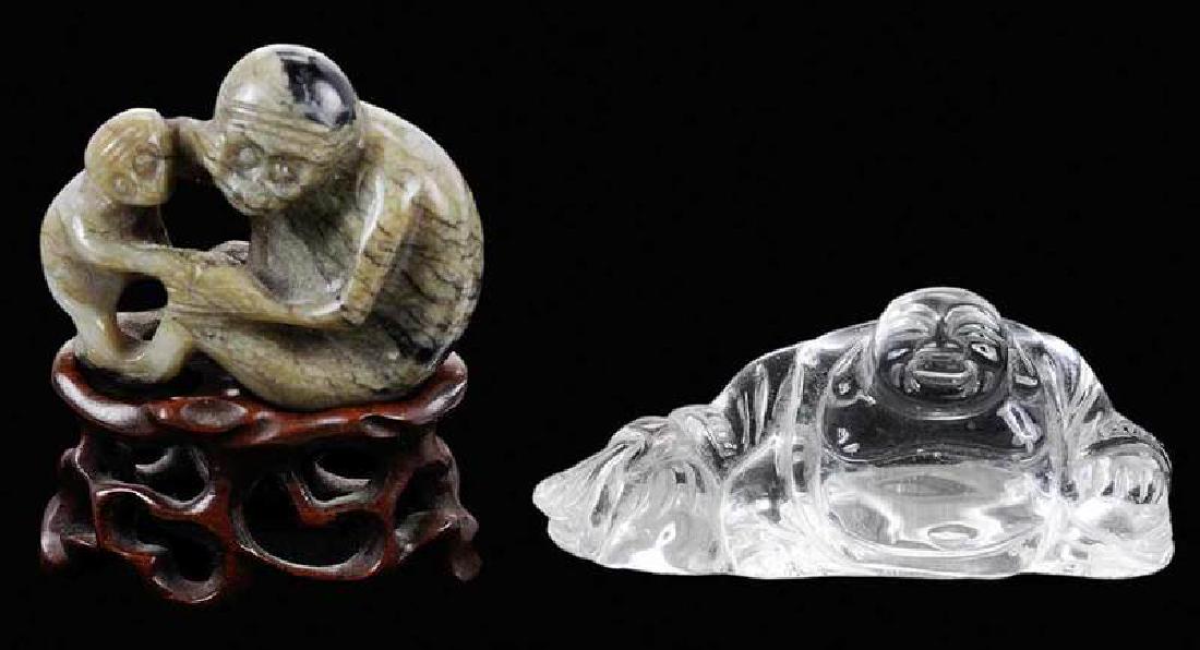 Two Miniature Asian Figurines (1 of 8)