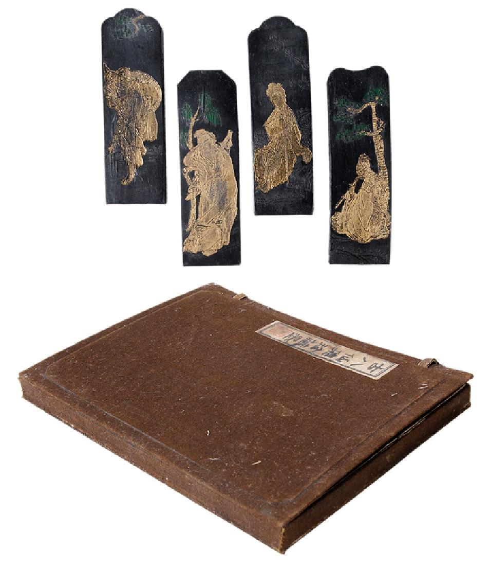 Boxed Set of Ink Stones - Eight Immortals (1 of 8)