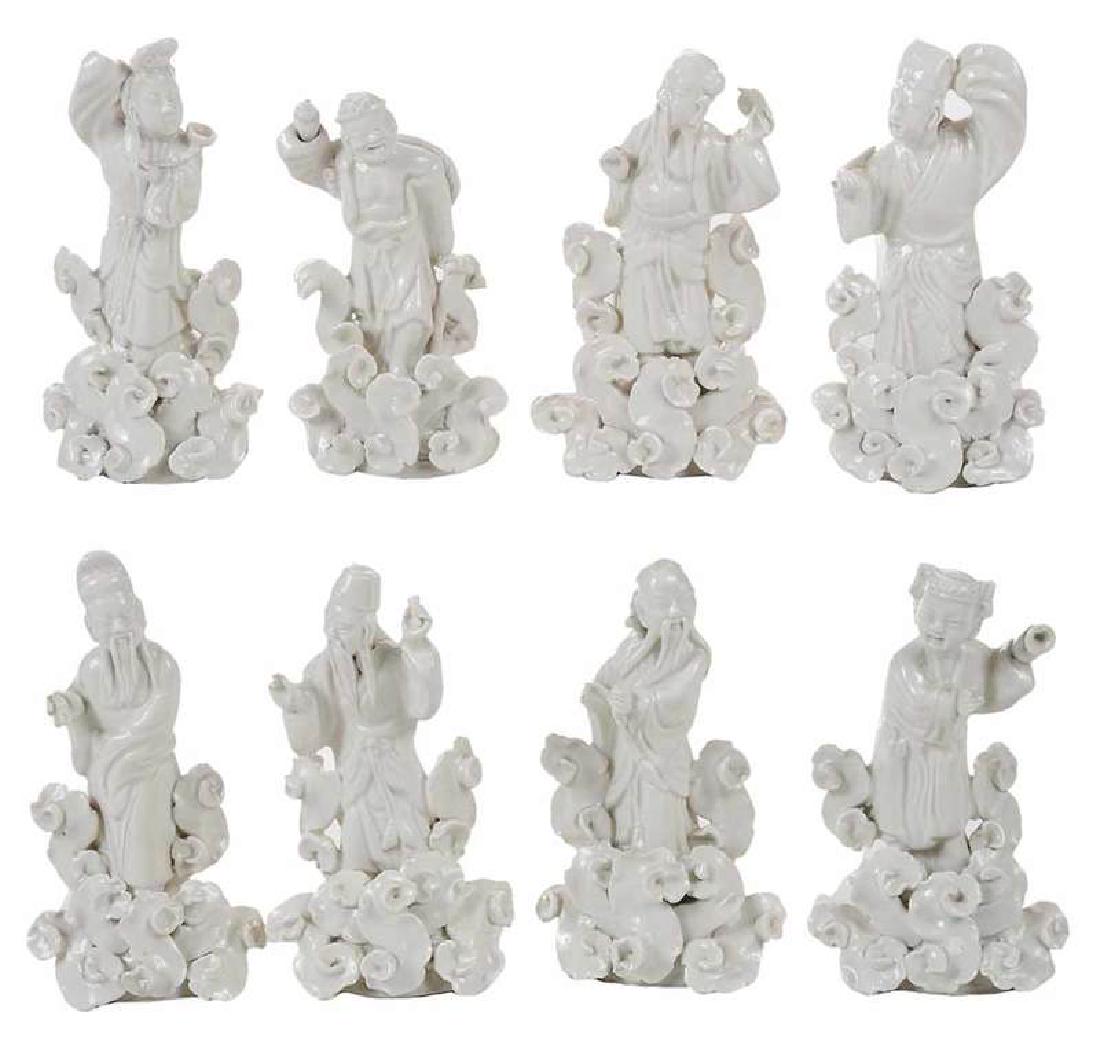 Eight Blanc de Chine Immortals (1 of 7)