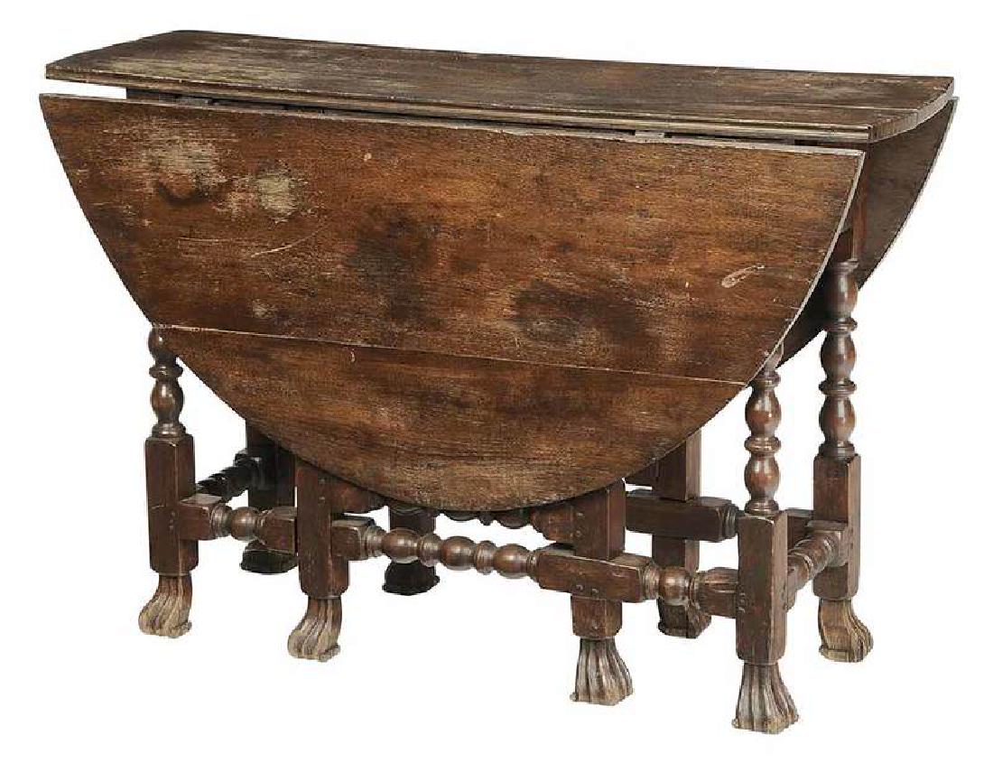 William and Mary Gateleg Table (1 of 1)