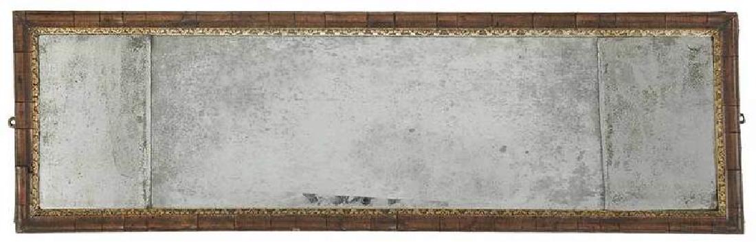 George II Walnut and Parcel Gilt Mirror (1 of 2)