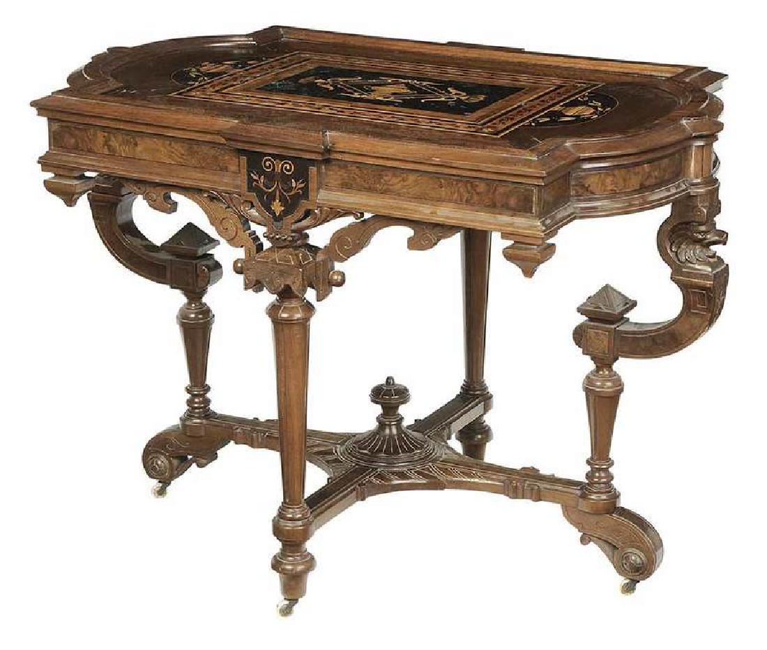 American Aesthetic Movement Center Table (1 of 6)