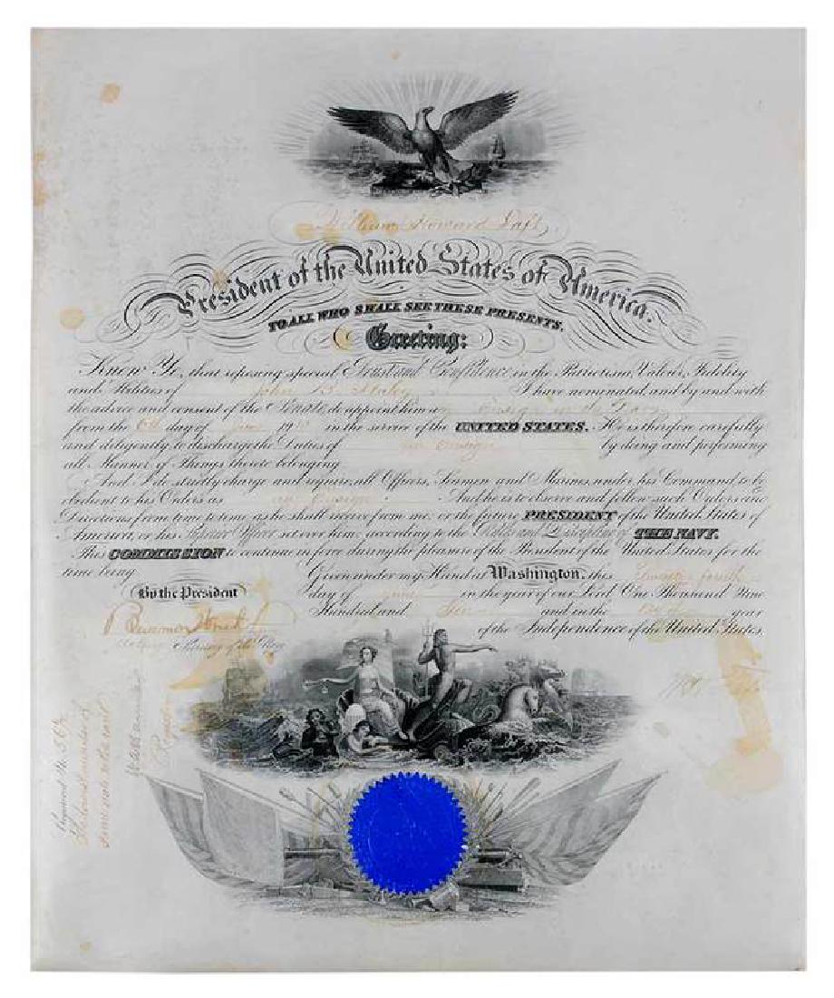 William Howard Taft Signed Document (1 of 12)