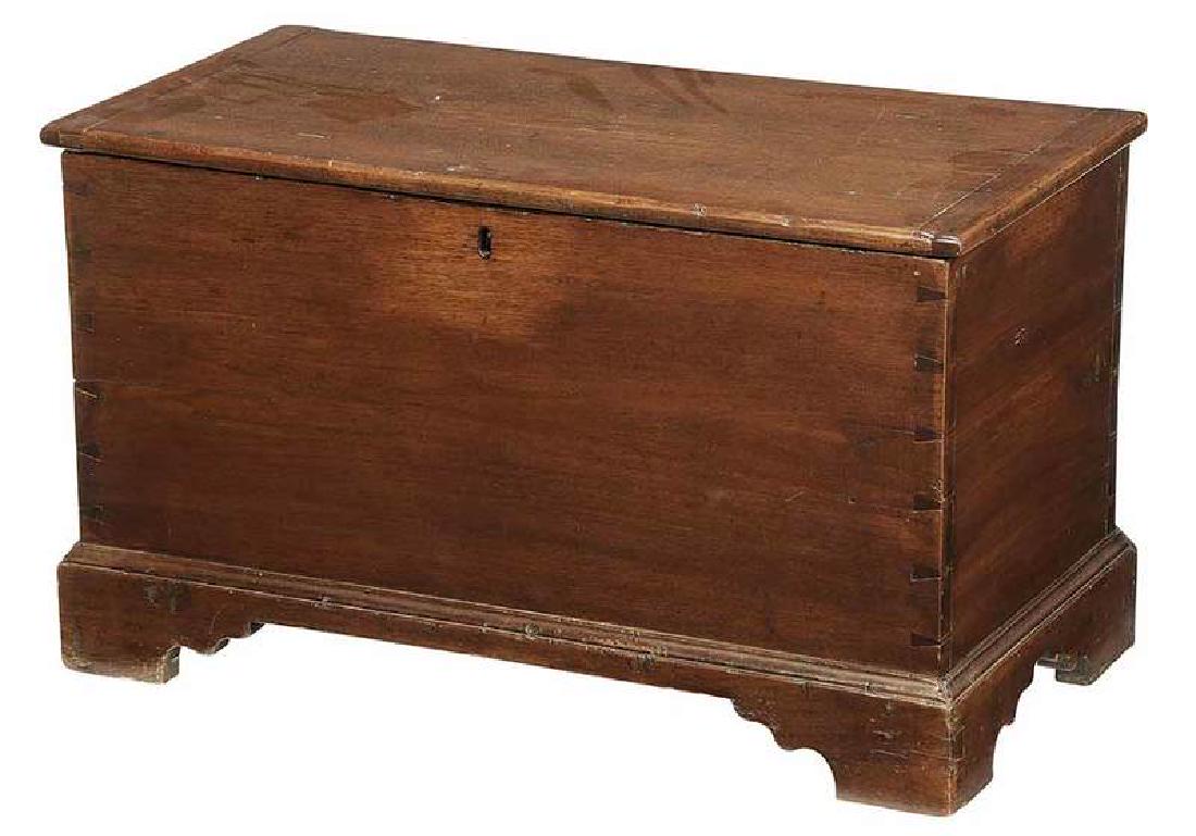 Southern Chippendale Walnut Blanket Chest (1 of 5)