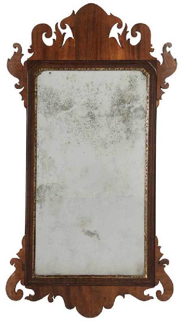 Chippendale Mahogany Mirror (1 of 5)