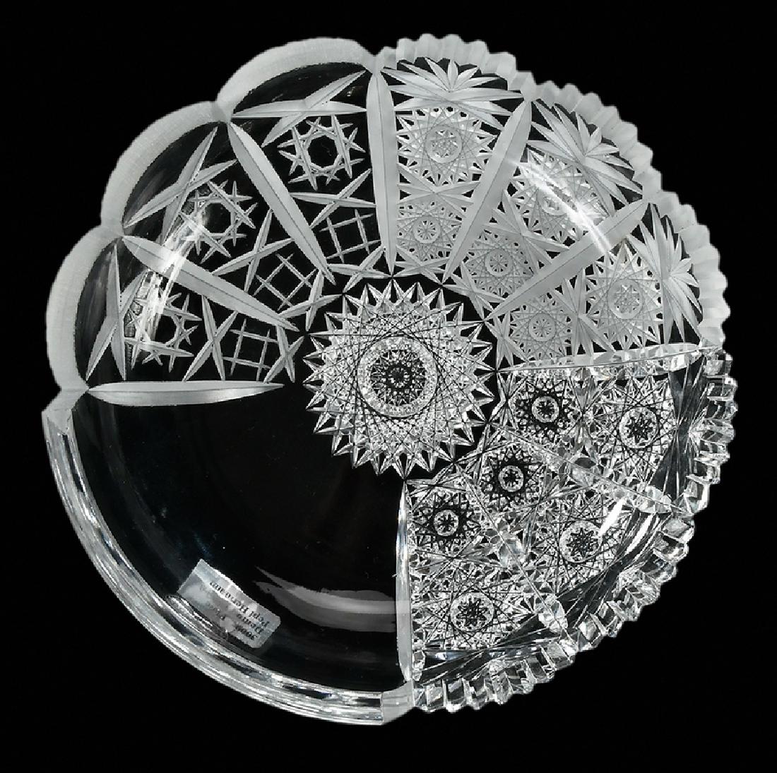 Cut Glass Demonstration Plate