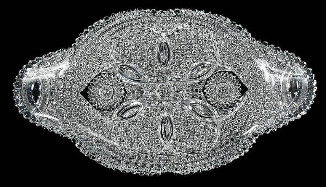 Brilliant Period Cut Glass Ice Cream Tray (1 of 9)