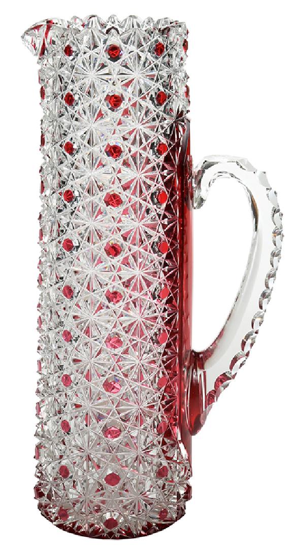 Brilliant Period Cut Glass Pitcher (1 of 8)