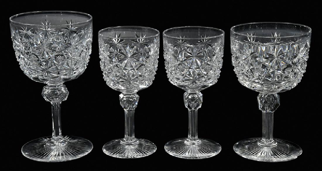 Assorted Brilliant Period Cut Glass Stems (1 of 8)