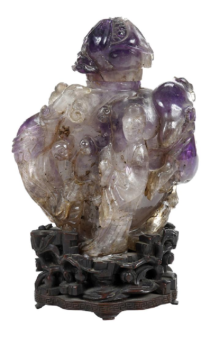 Monumental Rose Quartz Snuff Bottle (1 of 7)