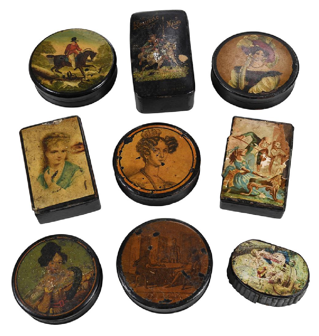 29 Miniature Decorated Boxes (1 of 5)