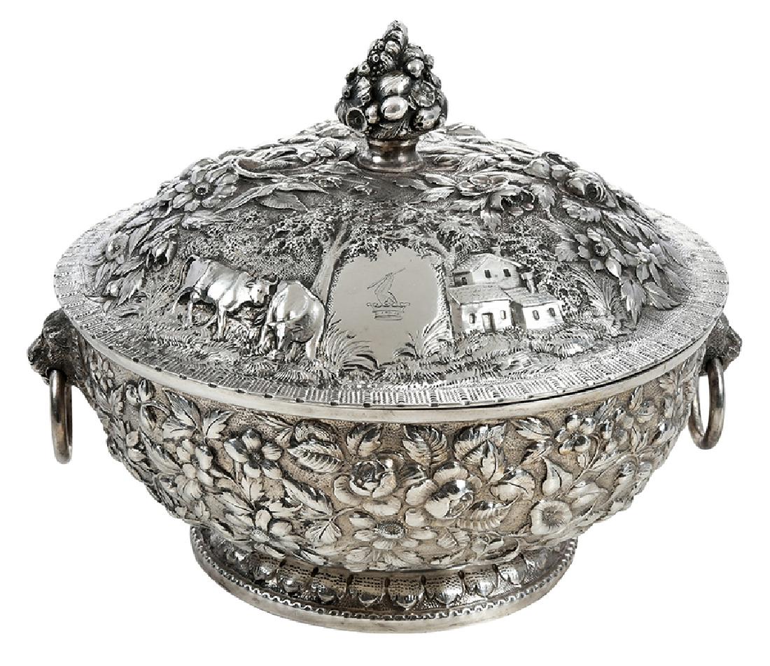 Warner Coin Silver Repousse Covered Entree (1 of 17)