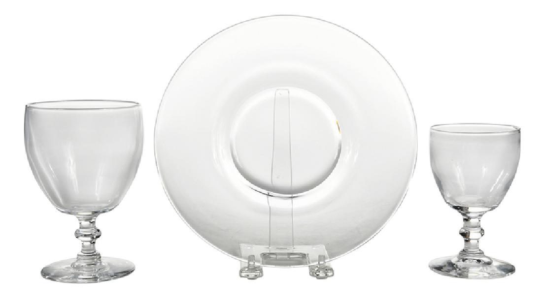 35 Steuben Plates, Goblets, and Cordials (1 of 7)