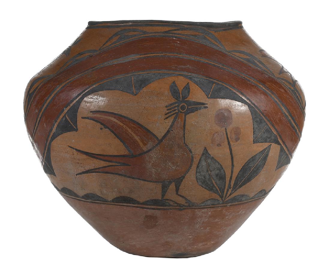 Zia Polychromed Storage Jar (1 of 7)