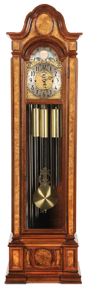 Herschede Burlwood Grandfather Clock (1 of 15)