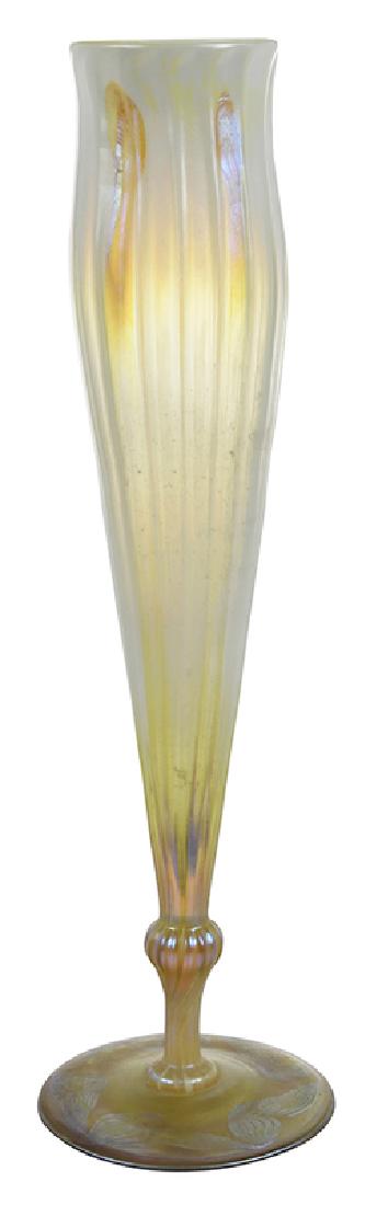Tiffany Tall Floriform Bud Vase (1 of 6)