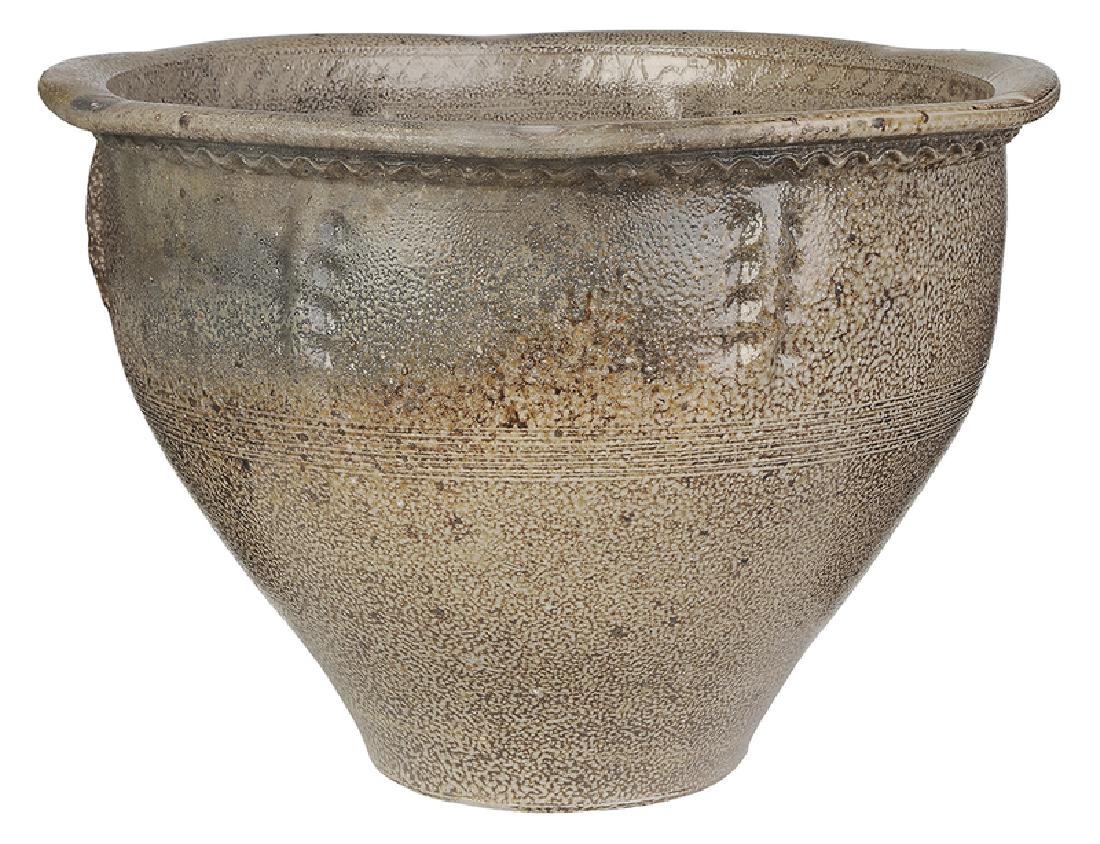 Mark Hewitt Stoneware Planter (1 of 3)