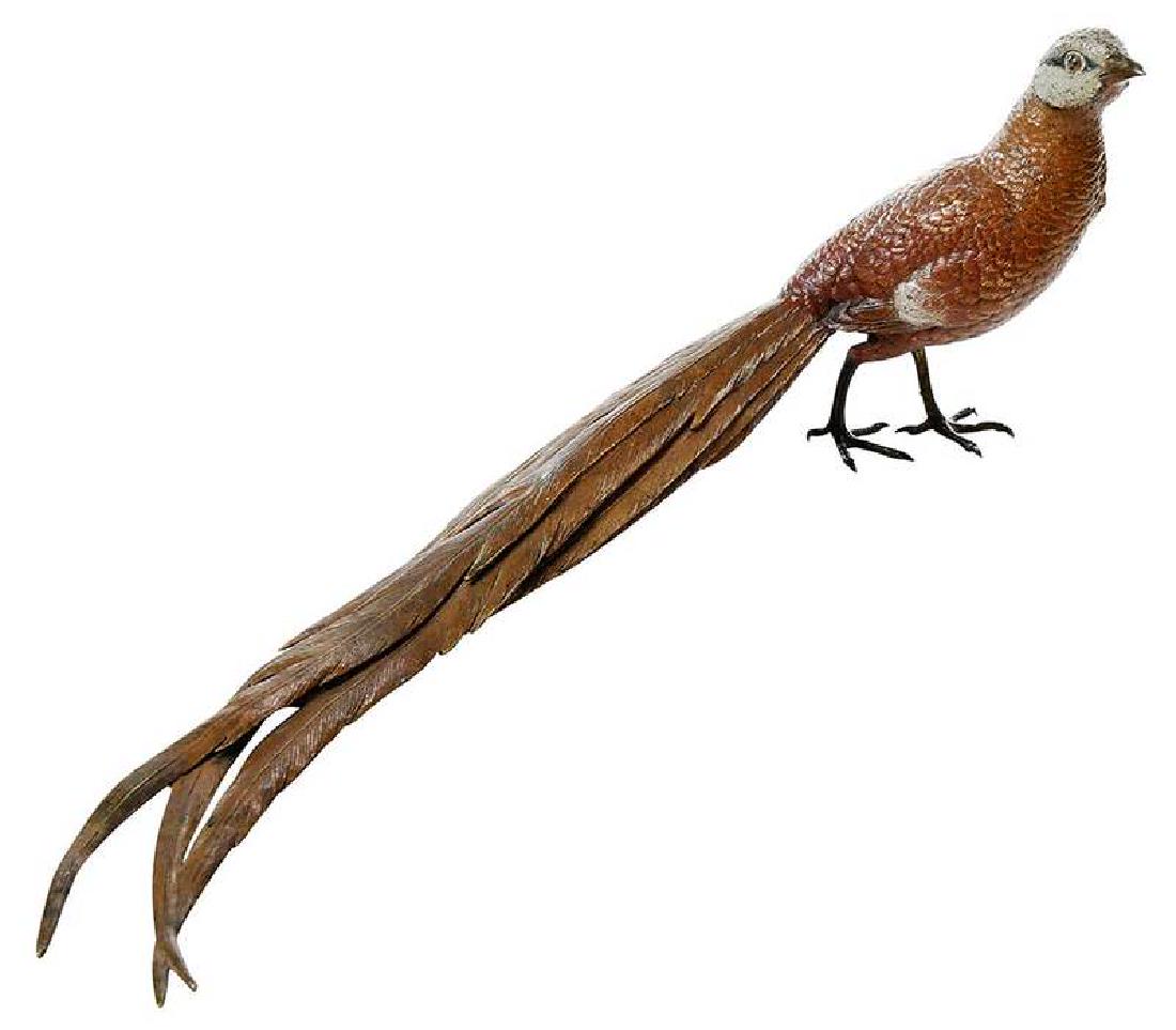 Bergman Cold Painted Bronze Pheasant (1 of 9)