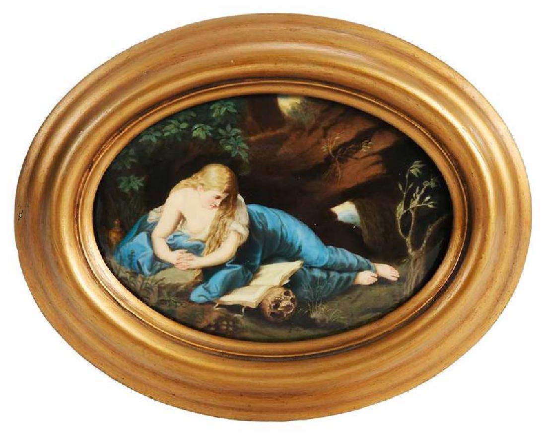 KPM Plaque Of The Penitent Magdalene (1 of 6)