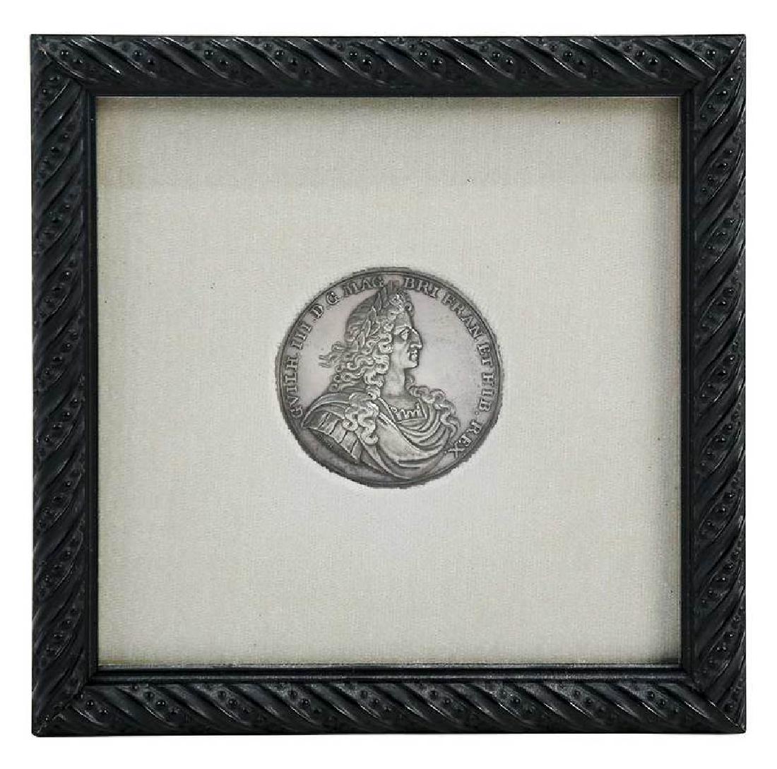 Silver Medal of William III, Dated 1690 (1 of 4)