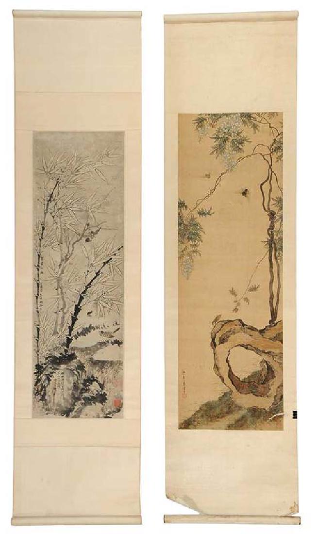 Two Chinese Scrolls (1 of 6)