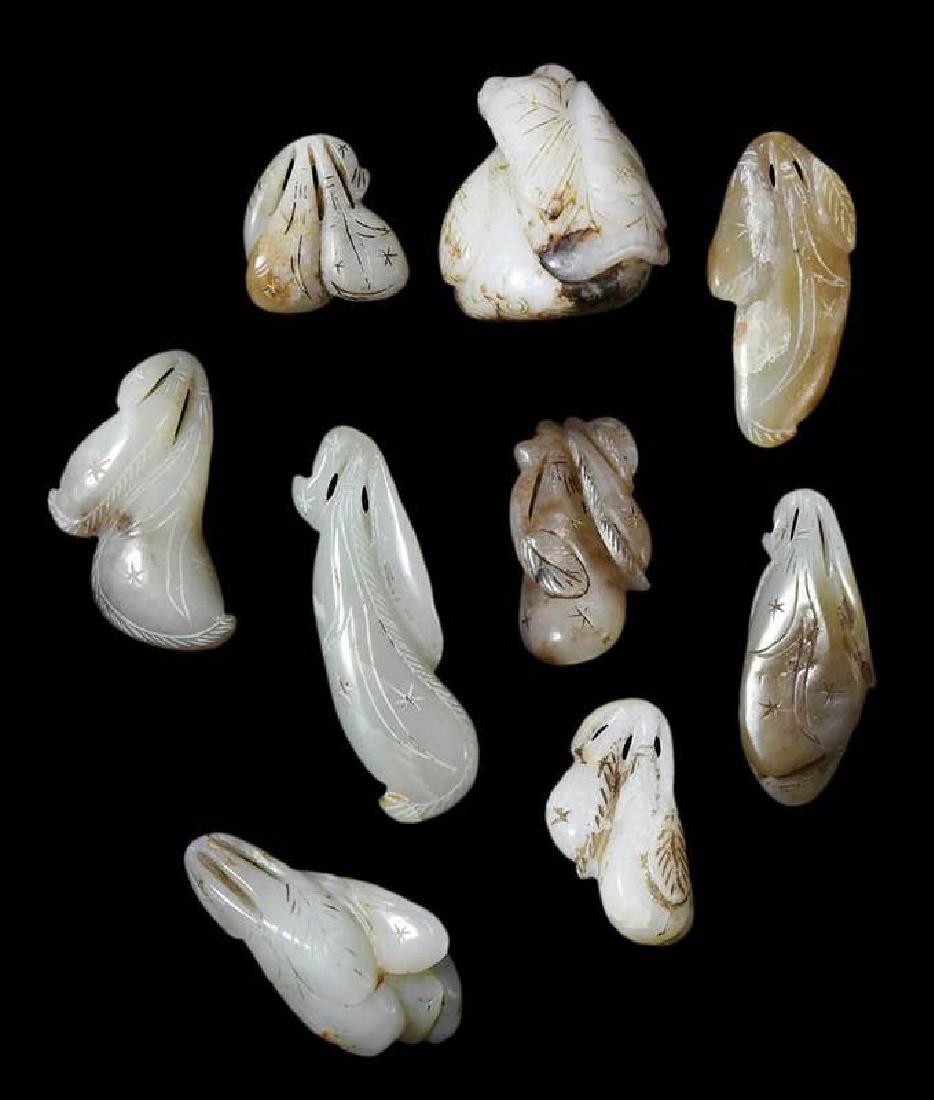 Assorted Jade/Hardstone Carvings (1 of 6)