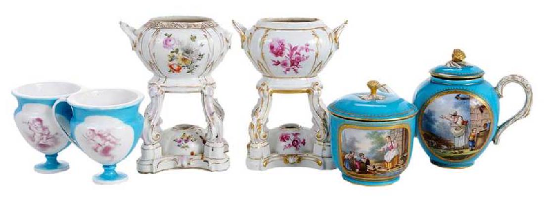 Six Pieces Continental Porcelain, Sevres, K.P.M. (1 of 11)
