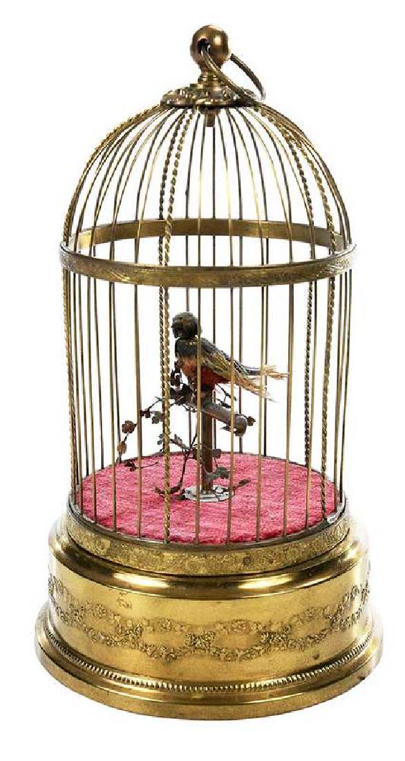 Mechanical Singing Bird Cage (1 of 9)