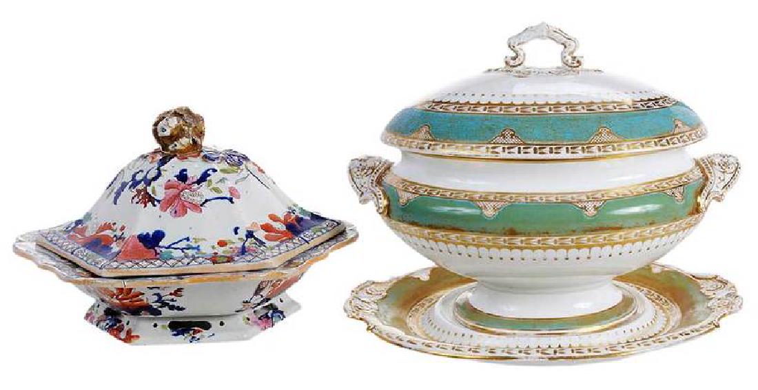 Masons Ironstone Compote and Spode Tureen (1 of 14)