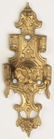 Pair Gilt Bronze Five Light Wall Sconces - 5