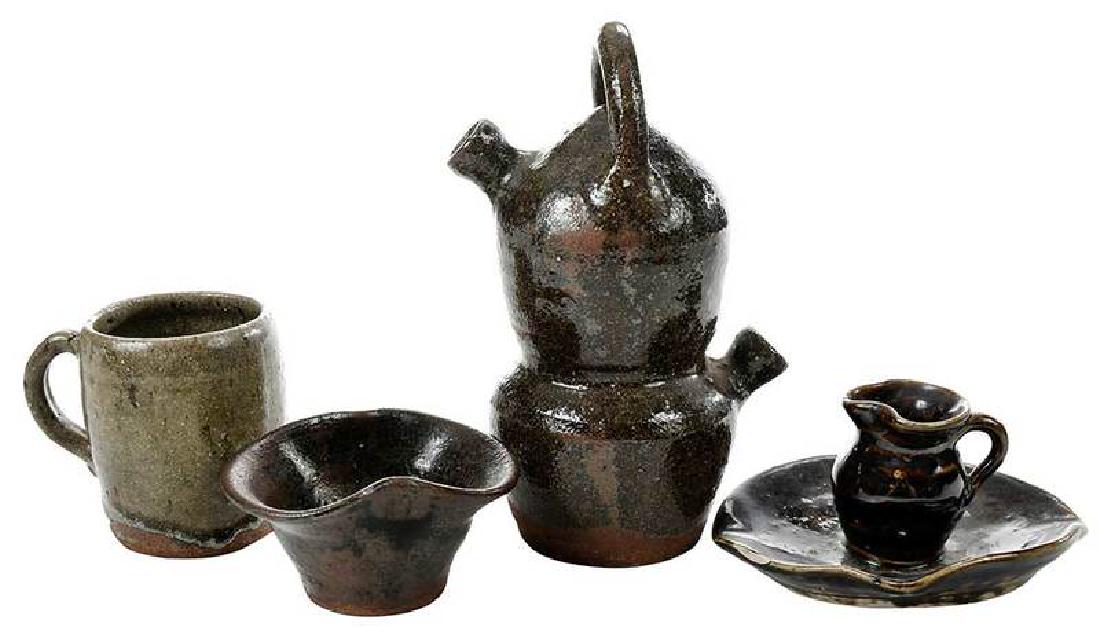 Four Pieces Burlon Craig Stoneware (1 of 9)