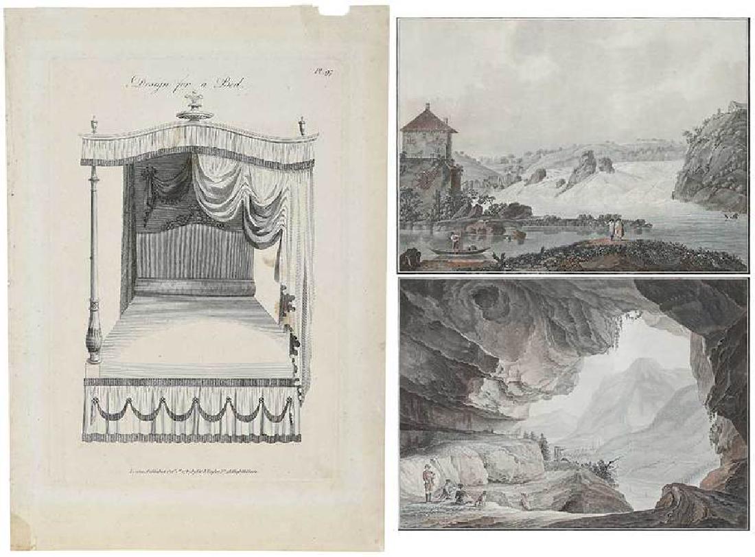 Design for a Bed: From The Cabinet-maker and Upholsters Guide,